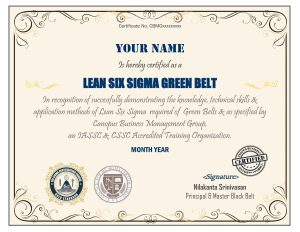 Sample-GB-Certificate(2) | Lean Six Sigma, Six Sigma Certification